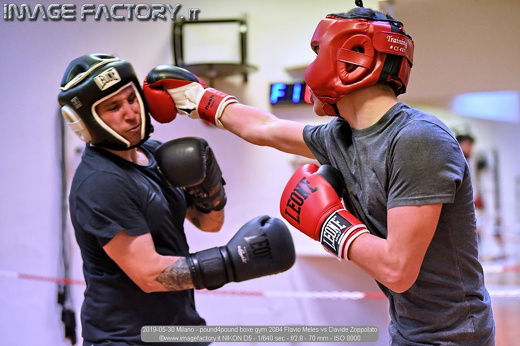 2019-05-30 Milano - pound4pound boxe gym 2084 Flavio Meles vs Davide Zoppolato
